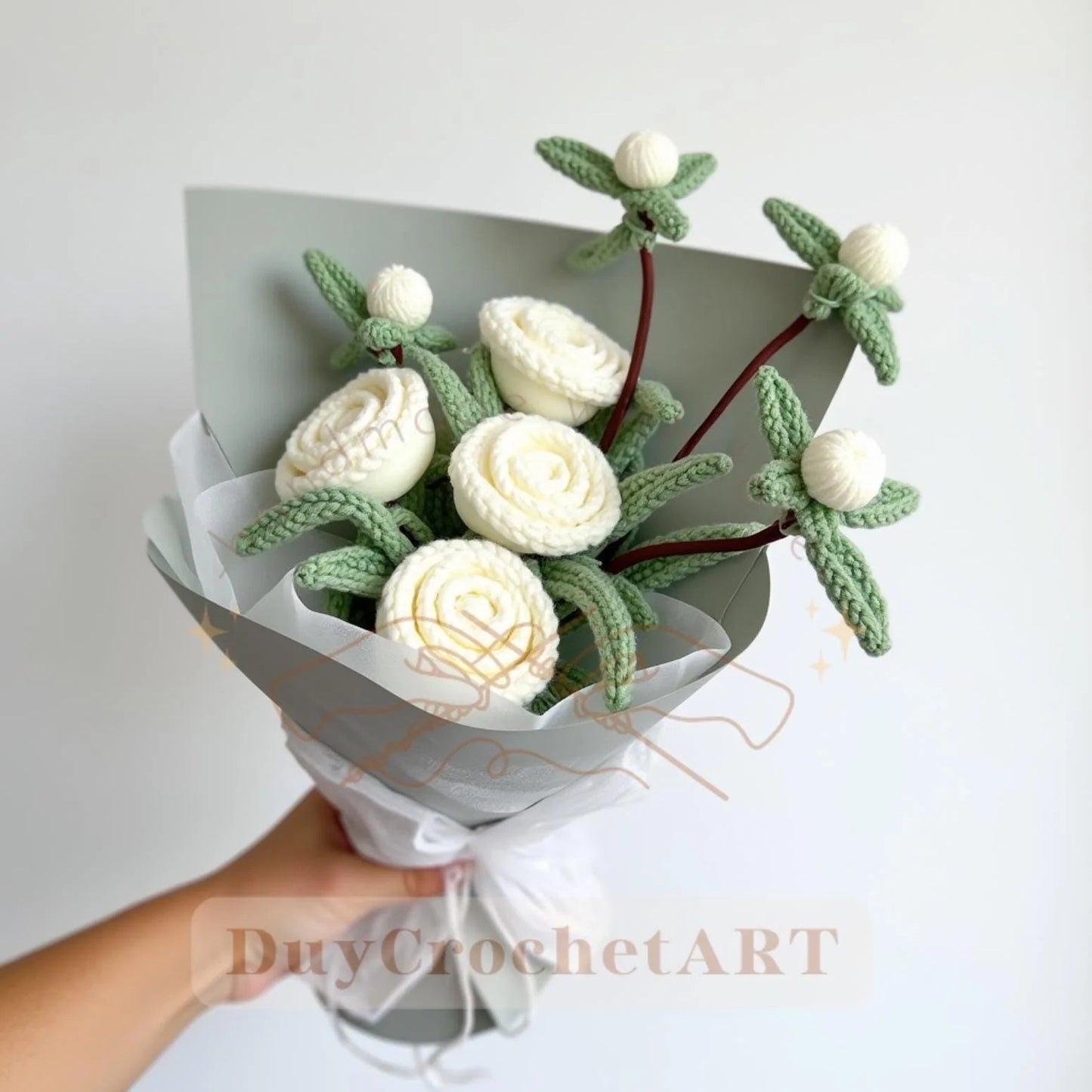 50 In 1 Flower Crochet Pattern Bundle