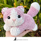 Crochet cat and bunny PATTERN bundle 3 in 1: Sweetie Fluffy