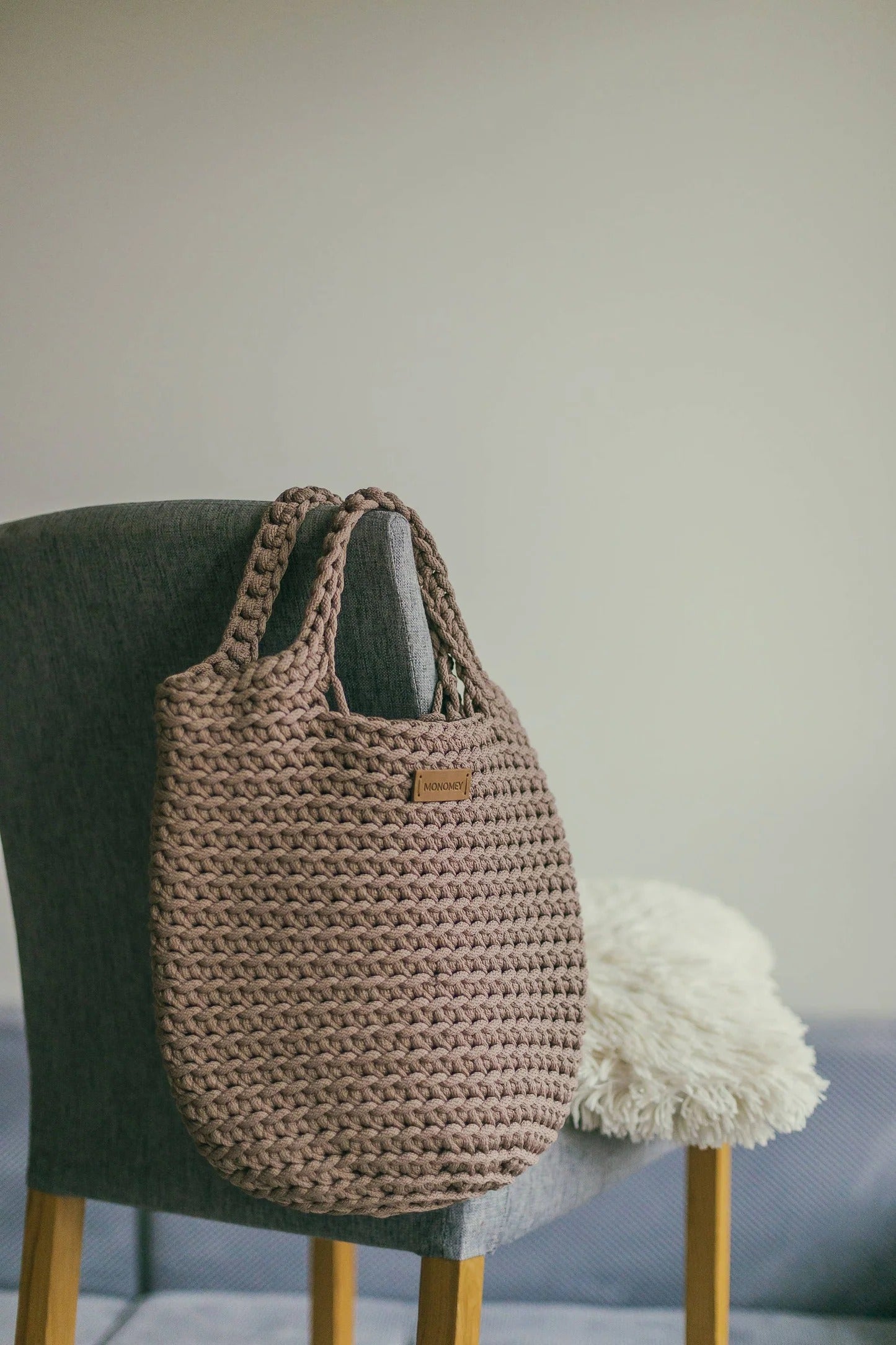 Crochet Tote Bag Pattern PDF – Easy & Handy