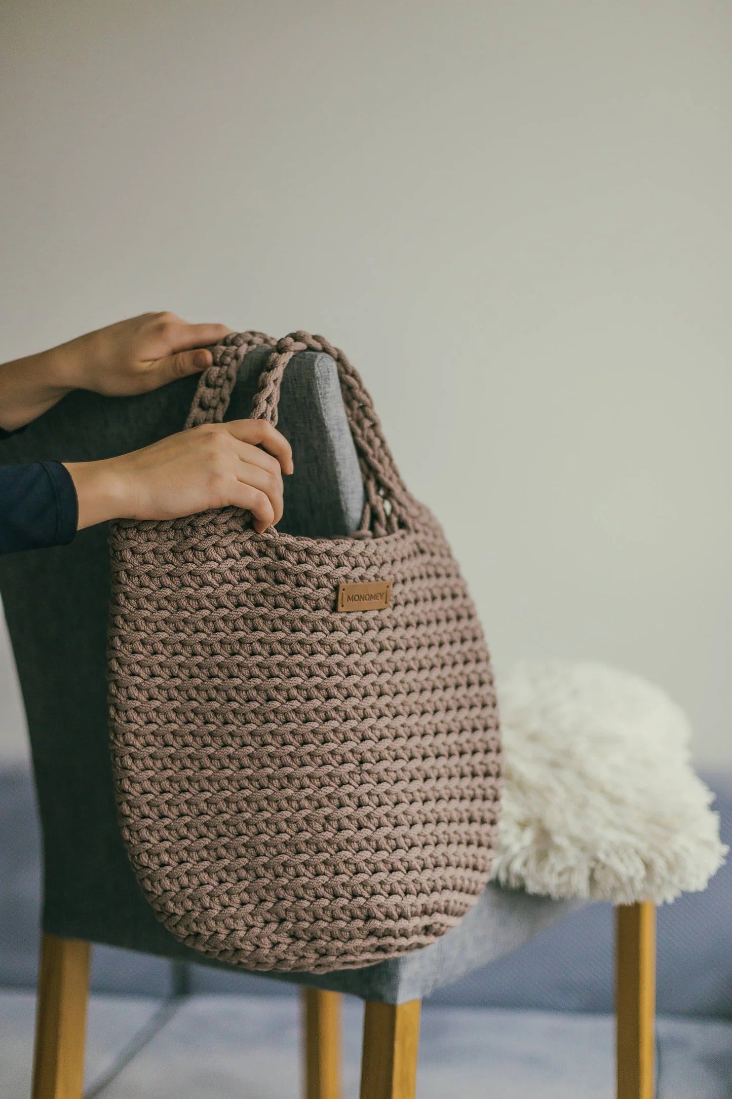Crochet Tote Bag Pattern PDF – Easy & Handy