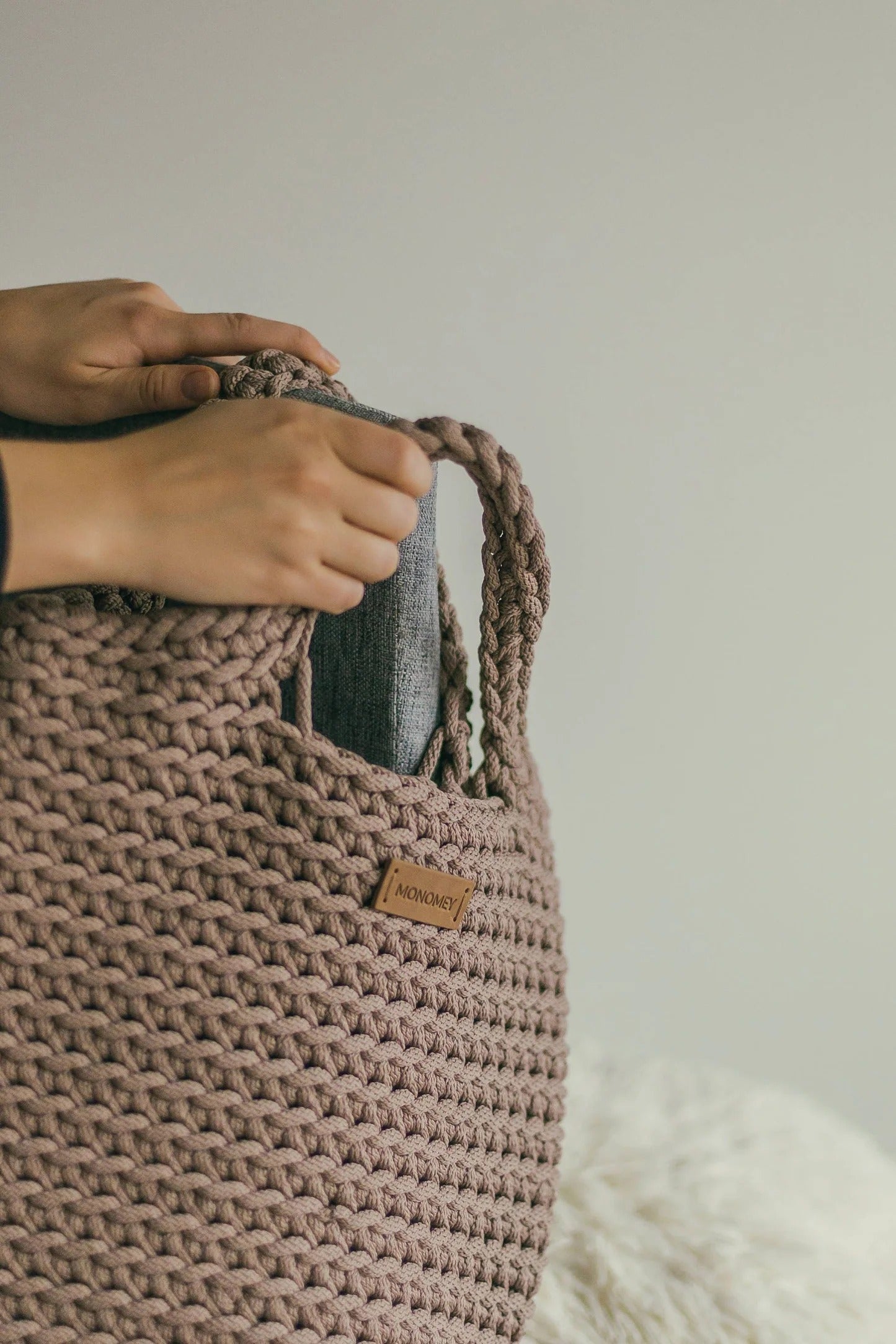 Crochet Tote Bag Pattern PDF – Easy & Handy