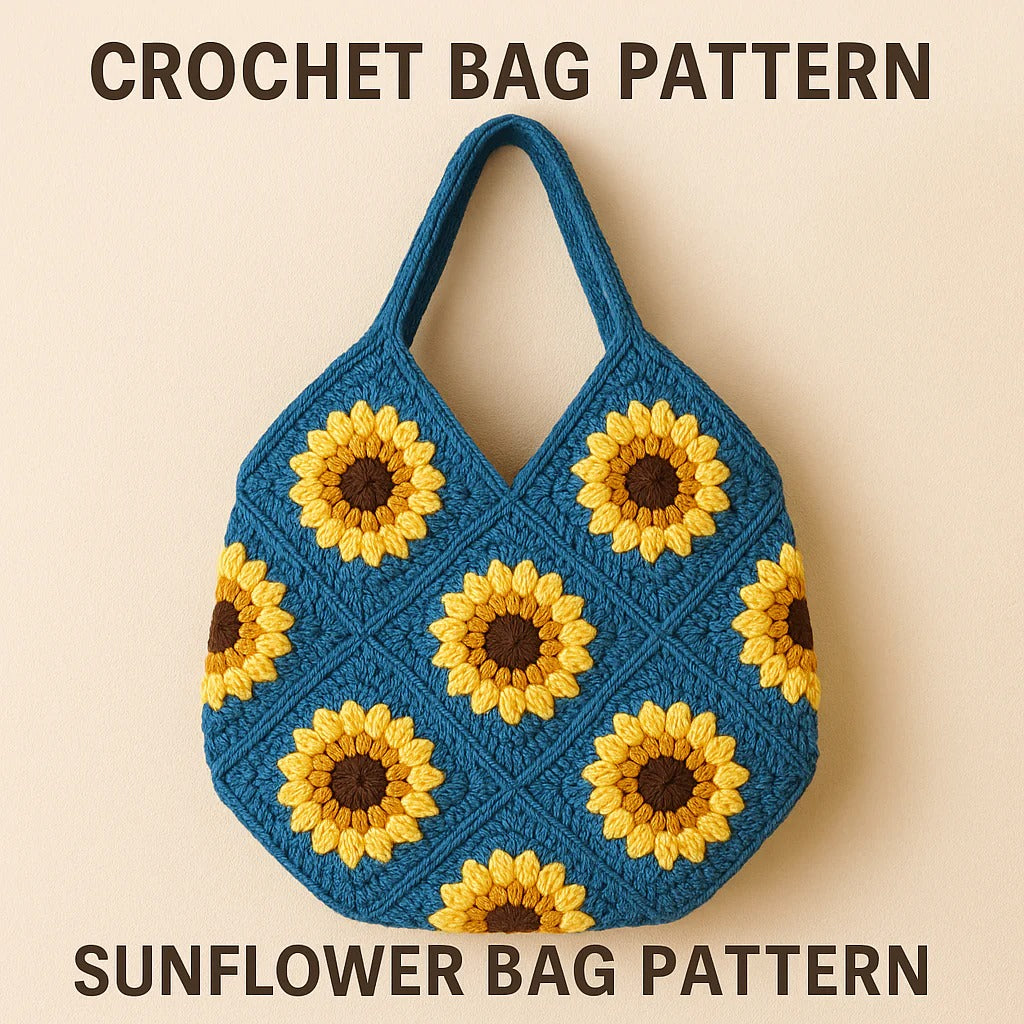 Sunflower Crochet Bag Pattern