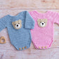 🧸✨ Crochet Baby Bear Set (5 Patterns + Videos)  👶🧶
